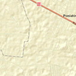 Powiat piotrkowski Street Map