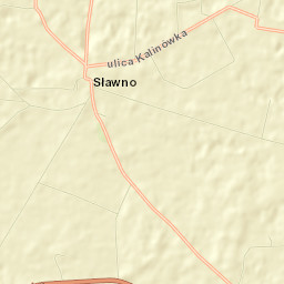 Sławno Street Map