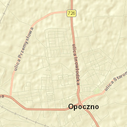 Opoczno Street Map