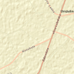 Urszulin Street Map
