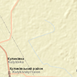 Kulykivka Street Map