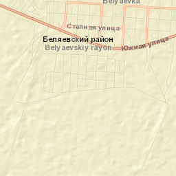 Belyayevka Street Map
