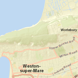 Weston-super-Mare Street Map