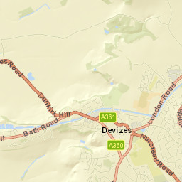 Devizes Street Map