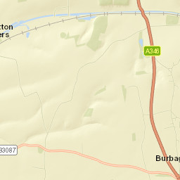 Burbage Street Map