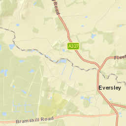 Eversley St, Eversley, Hampshire RG27, UK Street Map