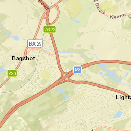 Lightwater Street Map