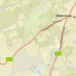 Ottershaw Street Map