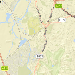 Weybridge Street Map