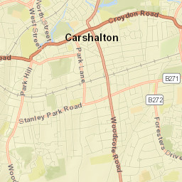 Carshalton Street Map