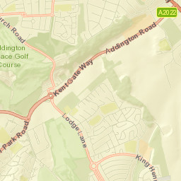 West Wickham Street Map