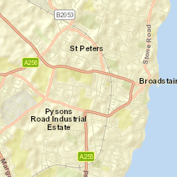 Saint Peters Street Map