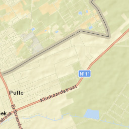 Putte Street Map