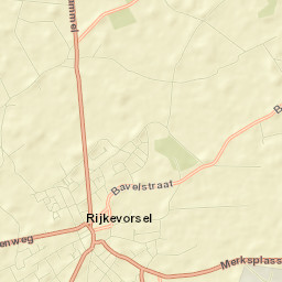 Rijkevorsel Street Map