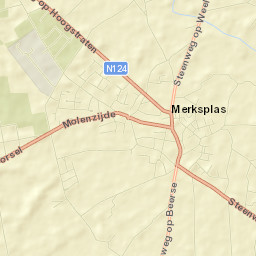Merksplas Street Map