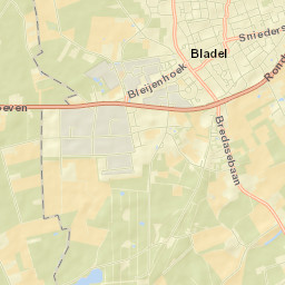 Bladel Street Map