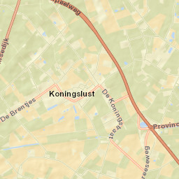 Koningslust Street Map