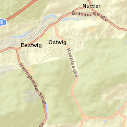 Bestwig Street Map
