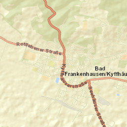 Bad Frankenhausen Street Map
