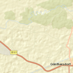 Günthersdorf Street Map