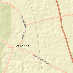 Zabeltitz Street Map