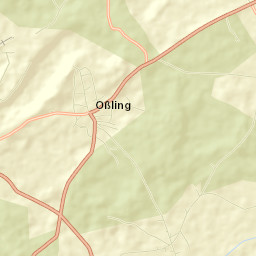 Oßling Street Map