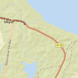 Uhyst Street Map