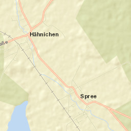 Hähnichen Street Map