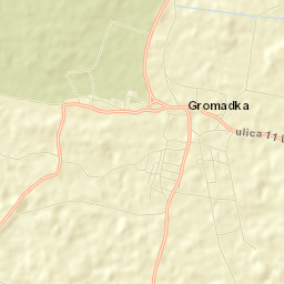 Gromadka Street Map