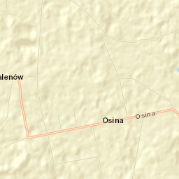 Powiat bełchatowski Street Map