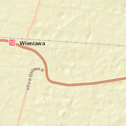 Wieniawa Street Map