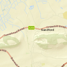 Sandford Street Map