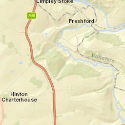 A366, Bath, Somerset BA2, UK Street Map