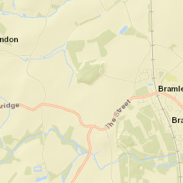 Bramley Street Map