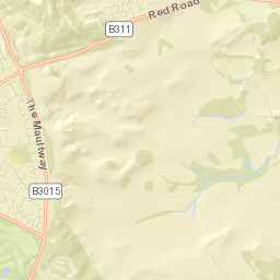 Red Road, West End, Surrey GU18, UK Street Map