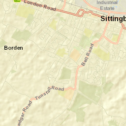 Sittingbourne Street Map