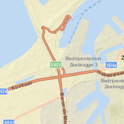 Zeebrugge Street Map