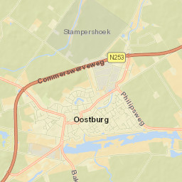 Oostburg Street Map