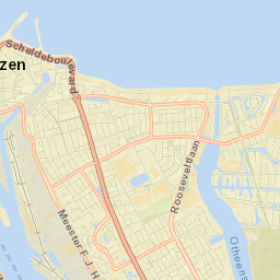 Terneuzen Street Map
