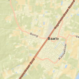 Baarlo Street Map