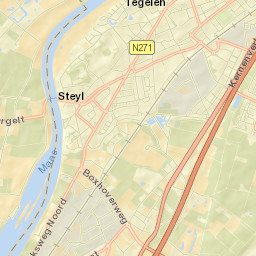Tegelen Street Map