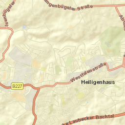 Heiligenhaus Street Map