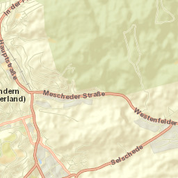 Regierungsbezirk Arnsberg Street Map