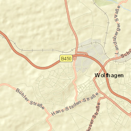 Wolfhagen Street Map