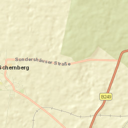 Schernberg Street Map