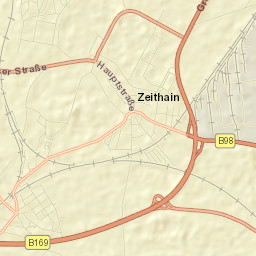 Zeithain Street Map