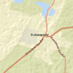 Schwepnitz Street Map
