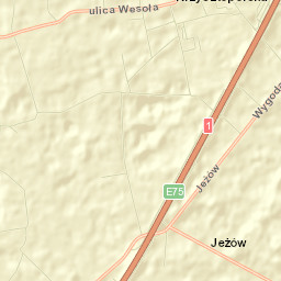 Wola Krzysztoporska Street Map