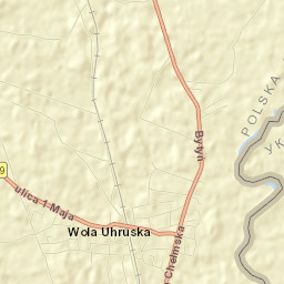 Wola Uhruska Street Map