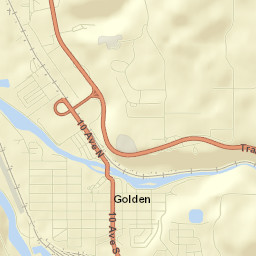 Golden Street Map